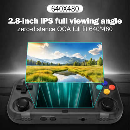 XU MINI M Handheld Game Console 2.8'' Screen Linux OS MINIM Retro Simulator Video Player Portable Console Children Gifts